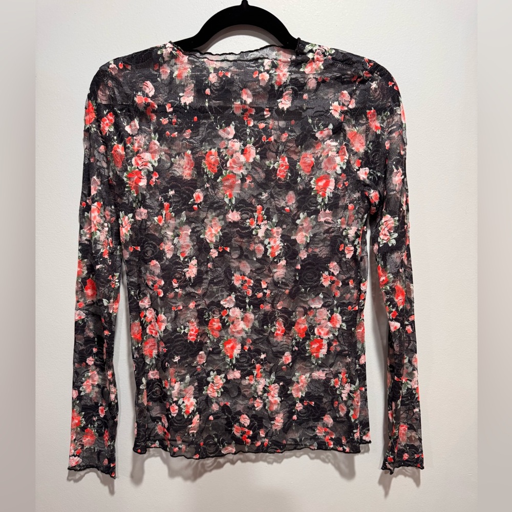 Boutique brand Floral Lace Top